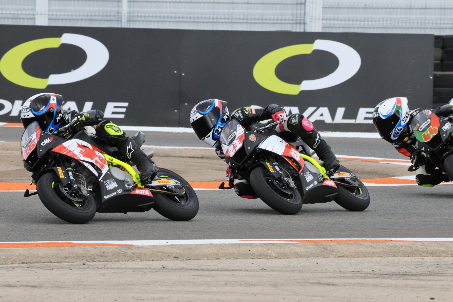 Ethan Reardon Represents for Team Canada in Valencia MotoMINI World Action