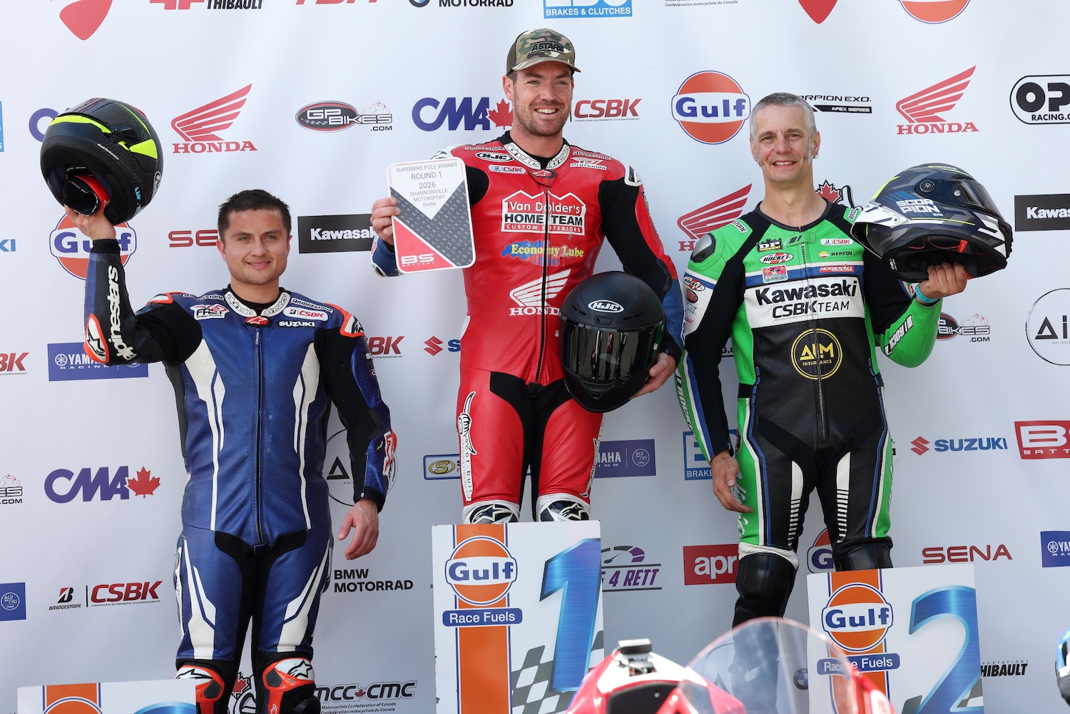 Defending CSBK champ Ben Young nabs Superbike pole at Shannonville