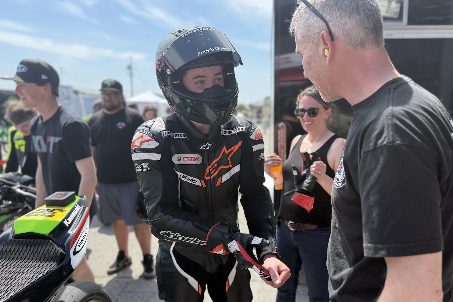 Another Lightweight Sportbike win for Alexander in race two at SMP