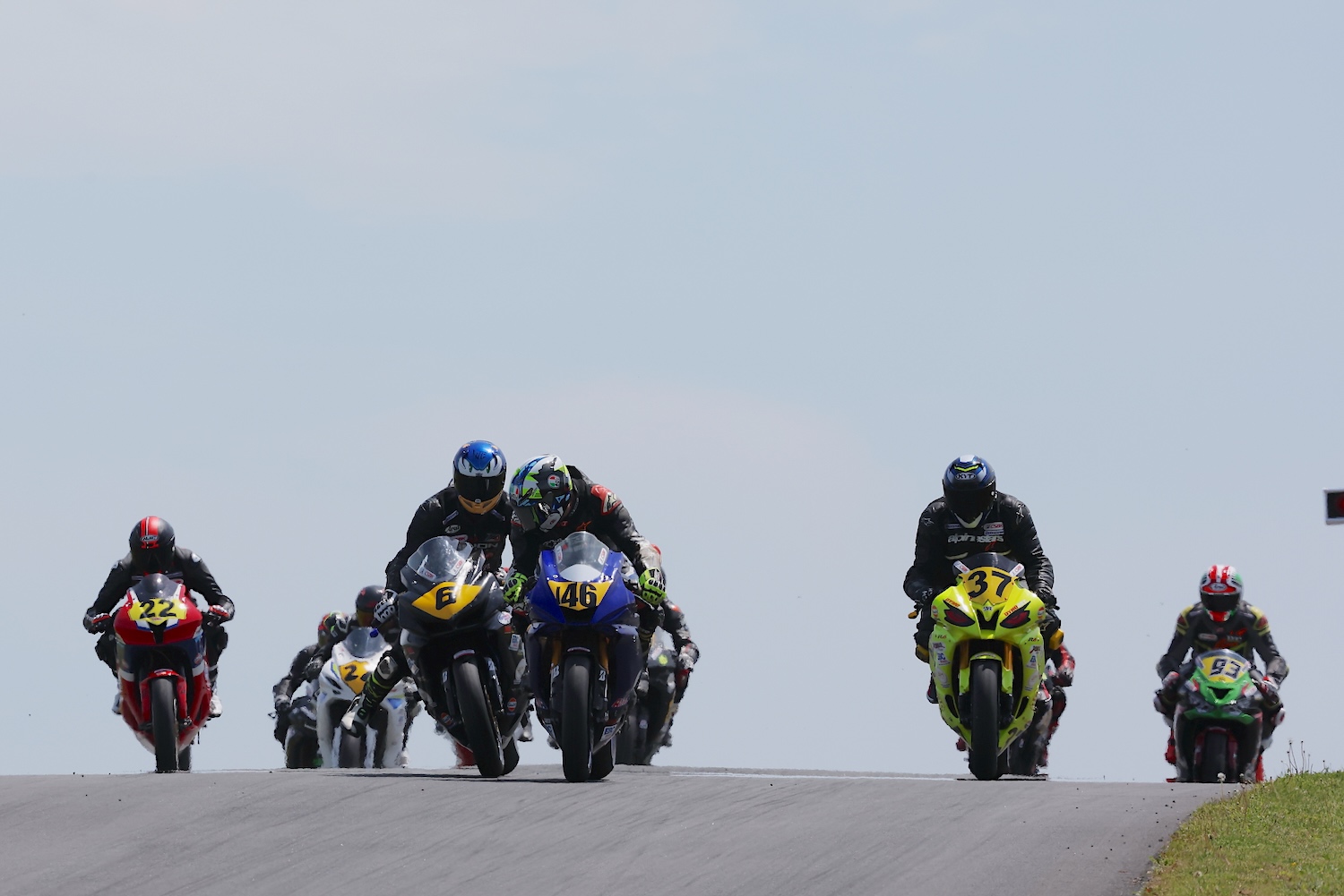 Amateur Supersport race one win for Ives at AMP