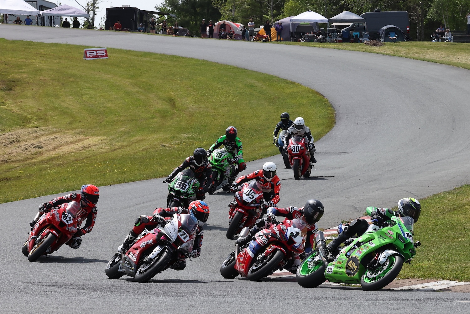 Young beats Szoke in nailbiter race one Saturday at Atlantic Motorsport Park