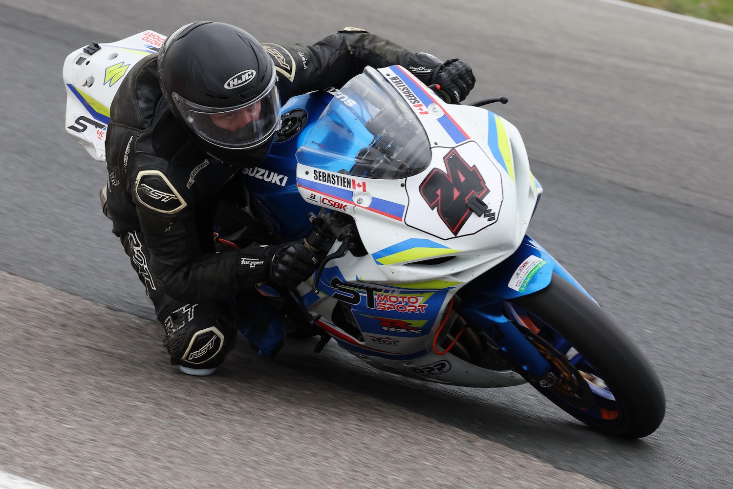 Tremblay leads Supersport FP2 as Superbike practice rained out at CTMP