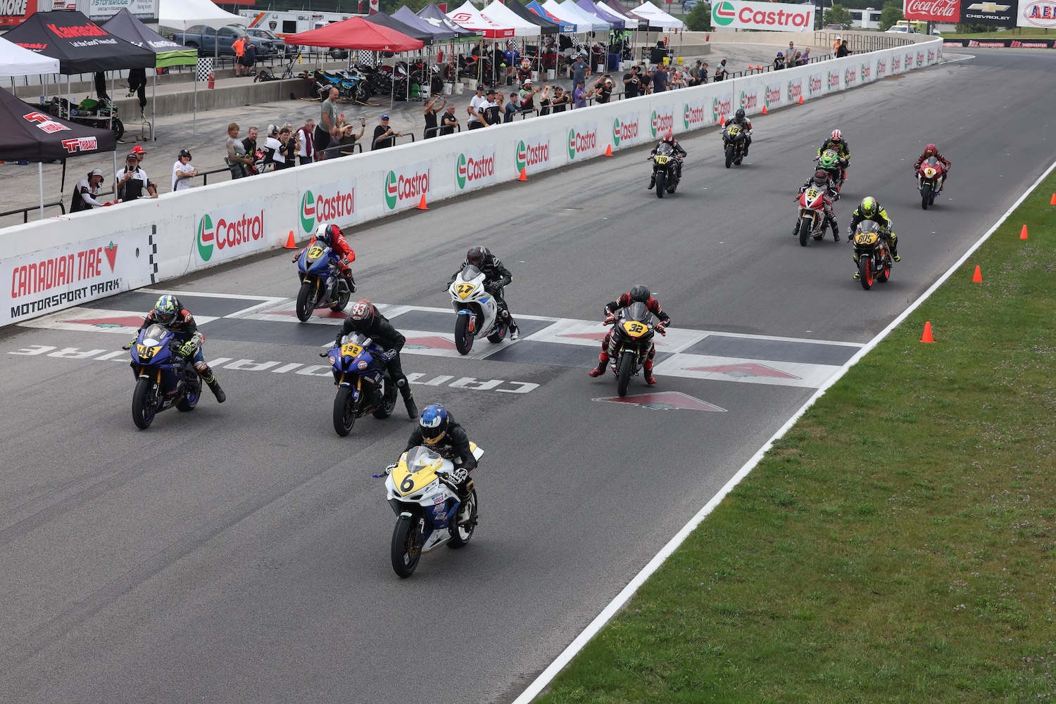 Amateur Supersport Race 1: Ives wins at CTMP