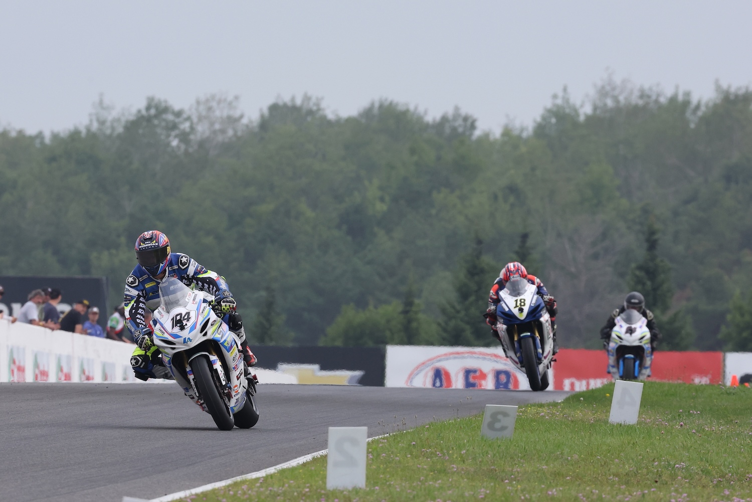 Casas takes crucial Supersport victory in changing conditions; Superbike postponed to Sunday doubleheader