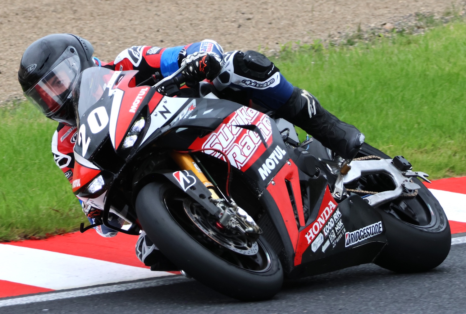 Honda Take Expected Pole as Young Prepares for Rain at Suzuka